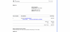 False iTunes Receipts trick users to Blackhole script