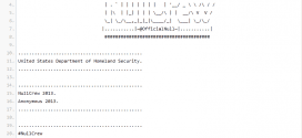 @OfficialNull hacked Department of Homeland Security via LFI Vulnerability