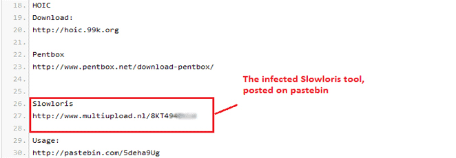 infected pastebinlink