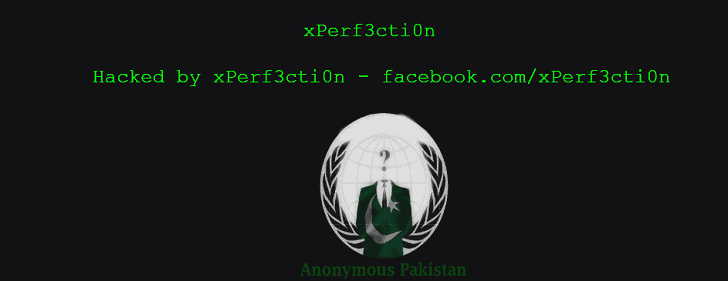 Anonymous Pakistan Defaces 319 Websites
