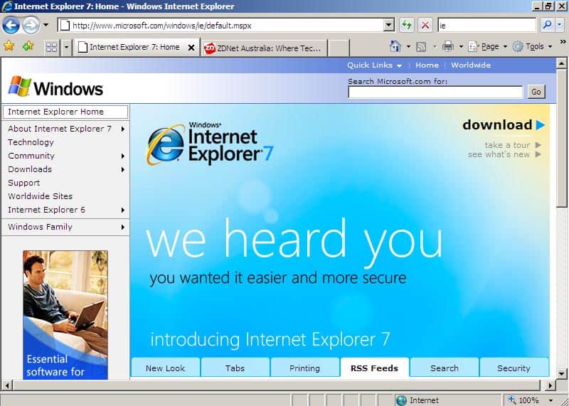 imgInternet Explorer 71