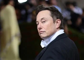 Photo of Elon musk in public