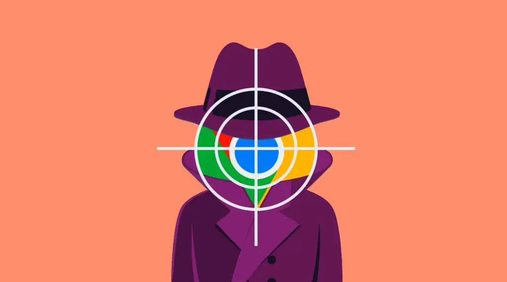 Screenshot of Google Chrome's ad tracking