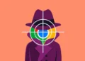 Screenshot of Google Chrome's ad tracking