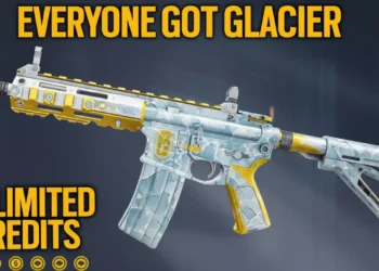 Photo of some of the guns and credits players received during the Rainbow 6 siege data breach